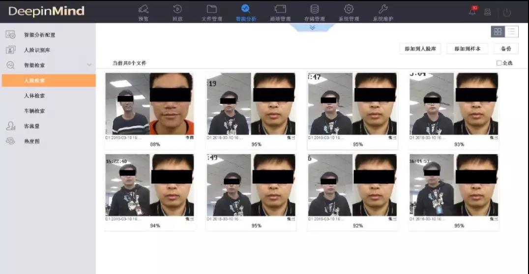 视频监控人脸比对 视频监控人脸比对